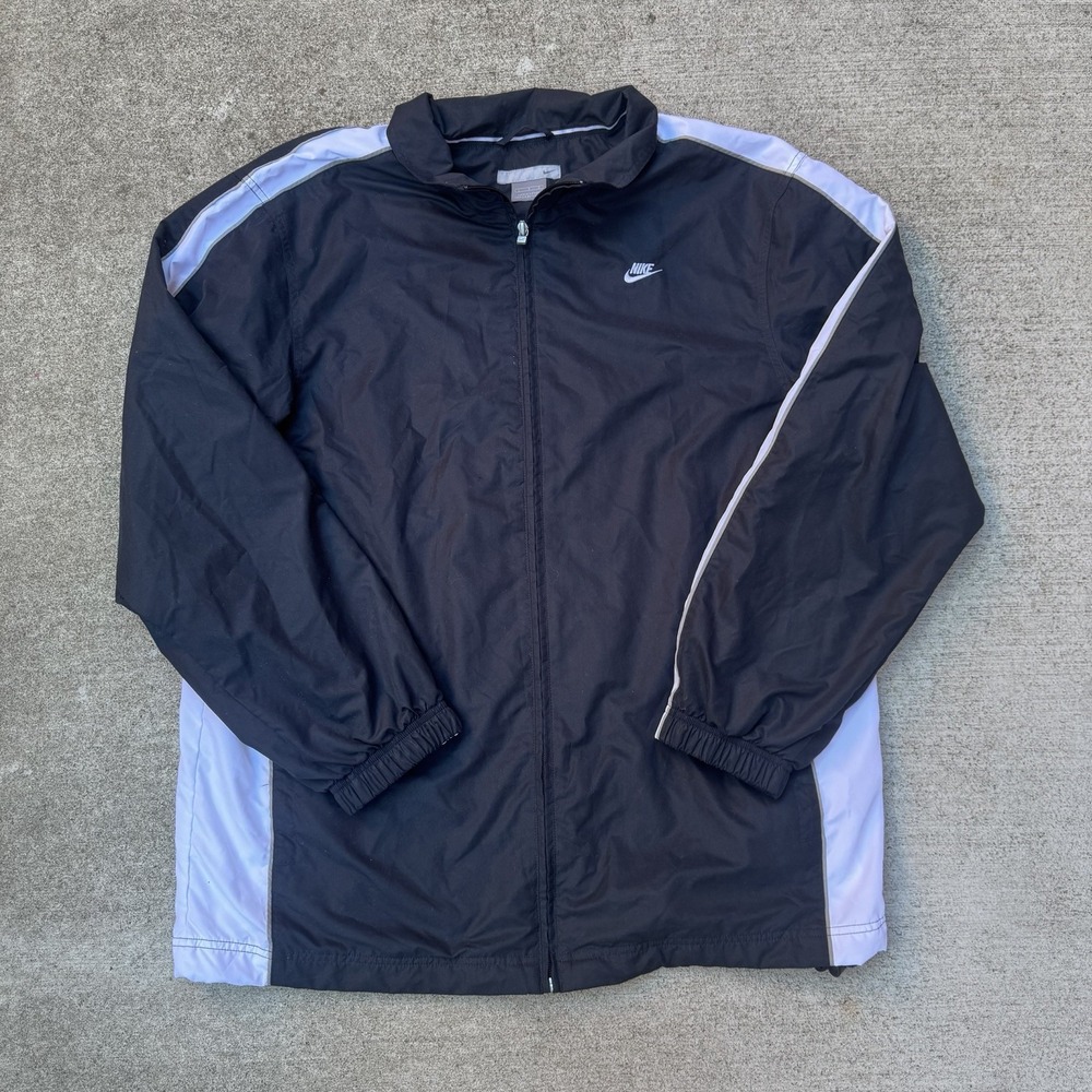 Y2K Vintage Nike Zip Up Windbreaker Baggy Streetwear‎